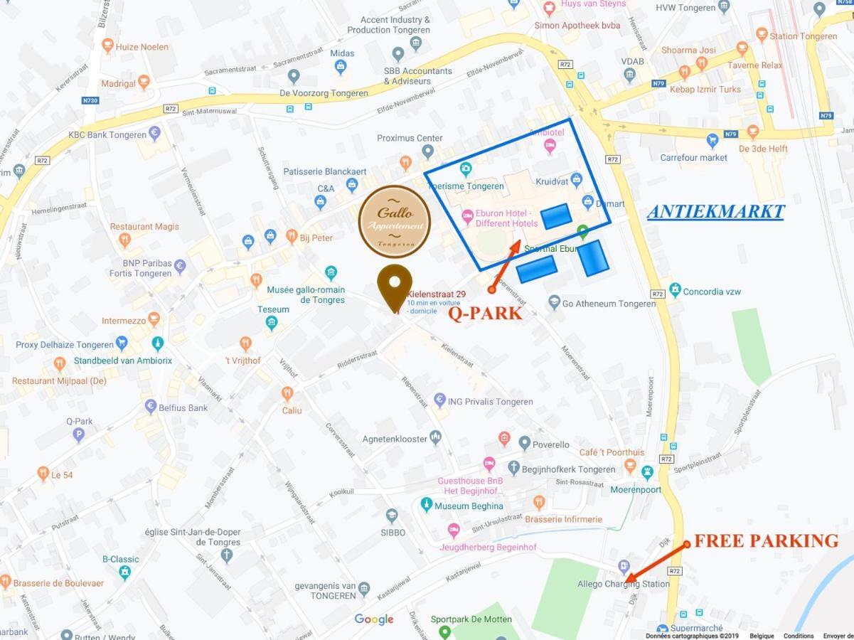 Gallo Appartement & Duplex Tongeren Centrum Εξωτερικό φωτογραφία